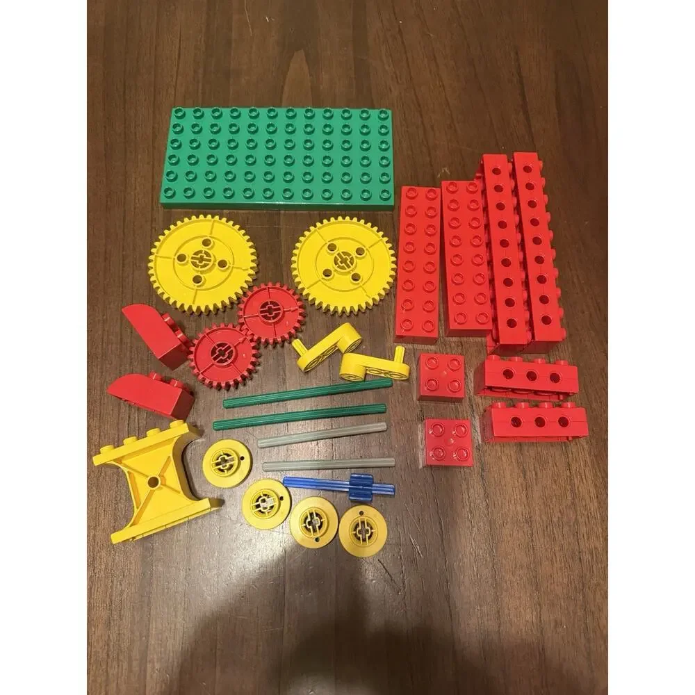*RARE LEGO Dacta 9652 Fun Time Gears 1995 Complete Pieces Instructions Vintage